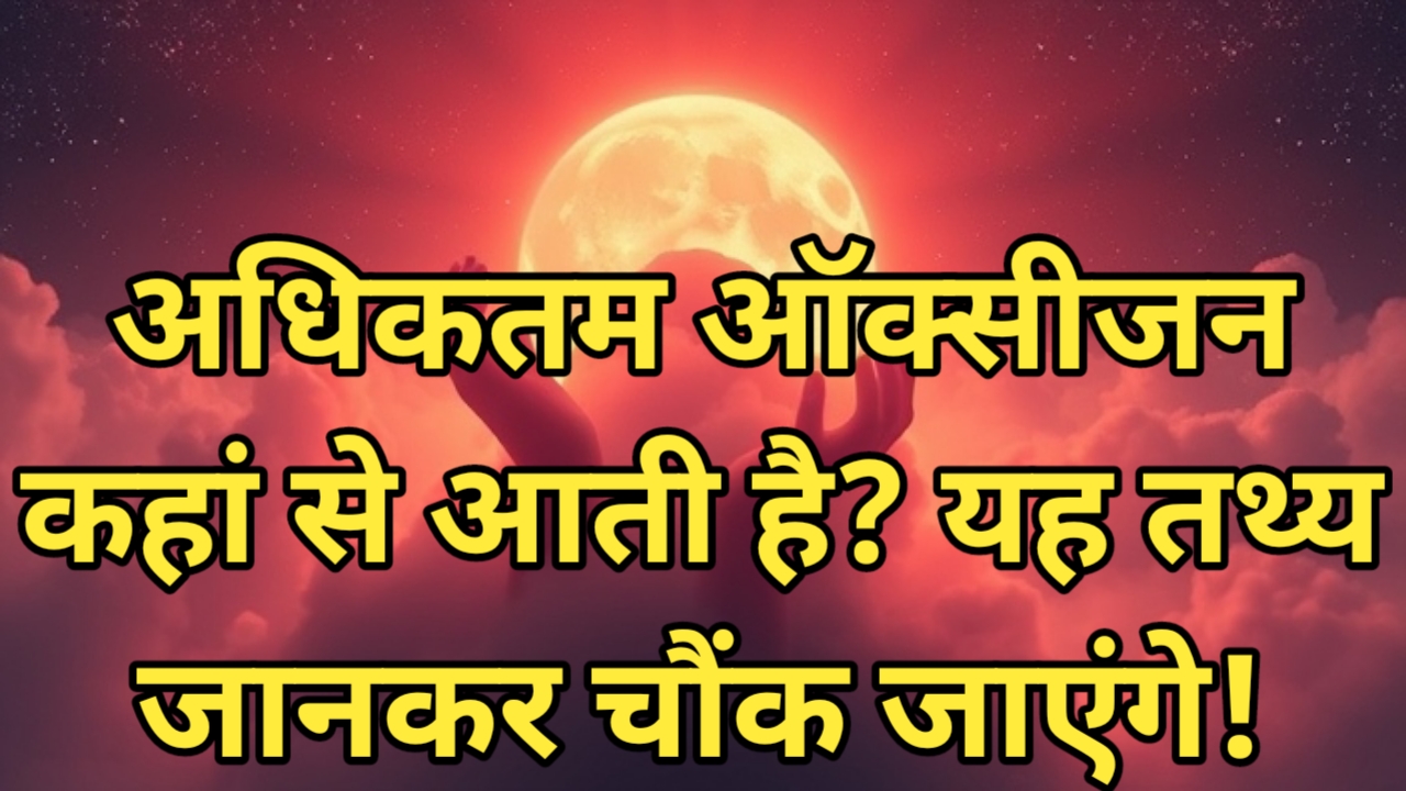 अधिकतम ऑक्सीजन कहां से आती है? यह तथ्य जानकर चौंक जाएंगे!